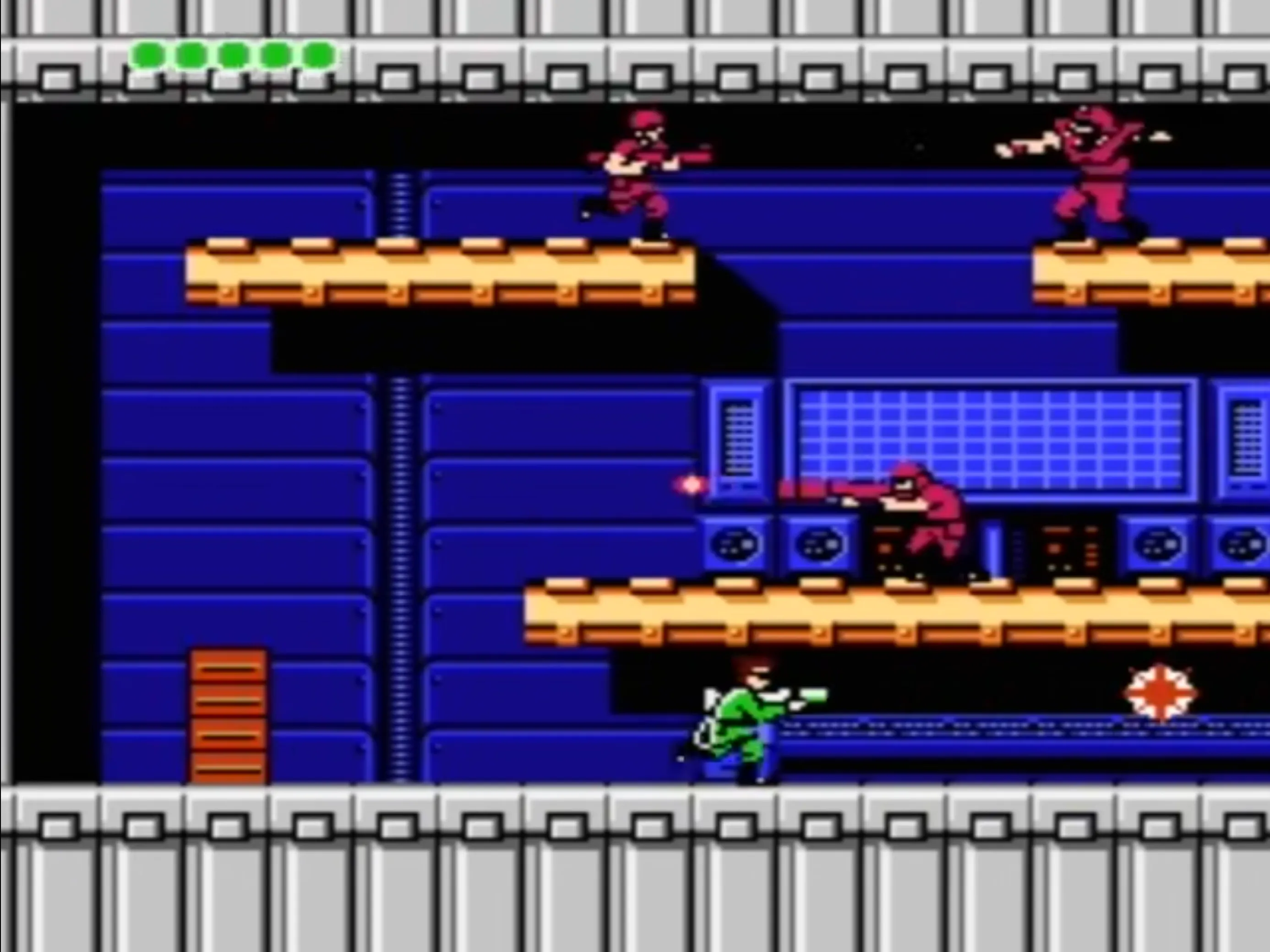 Trải nghiệm game Bionic Commando trên NES với cơ chế móc dây độc đáo