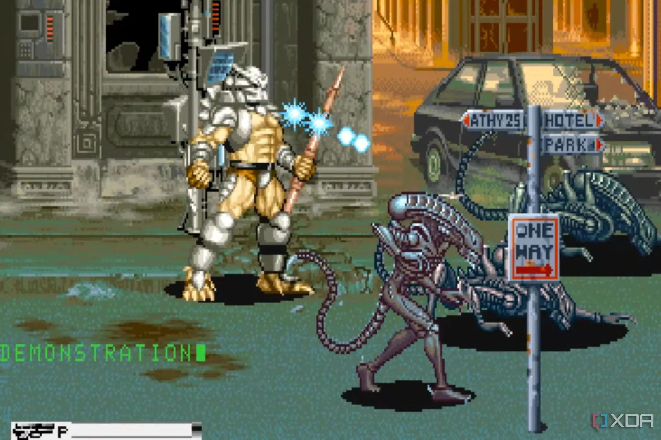Trận chiến khốc liệt trong game arcade Alien vs. Predator