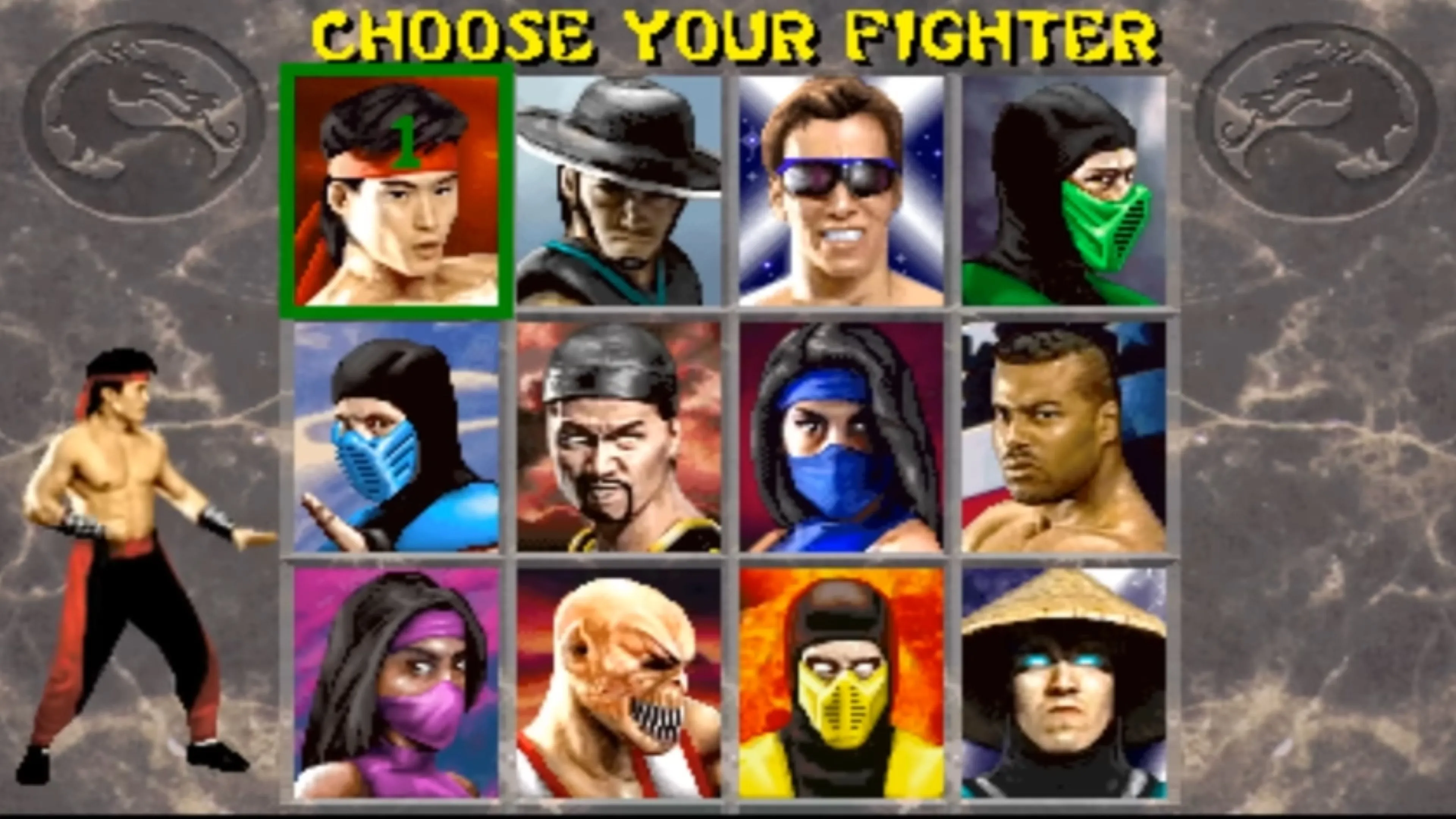 Trận đấu căng thẳng giữa Scorpion và Liu Kang trong Mortal Kombat II
