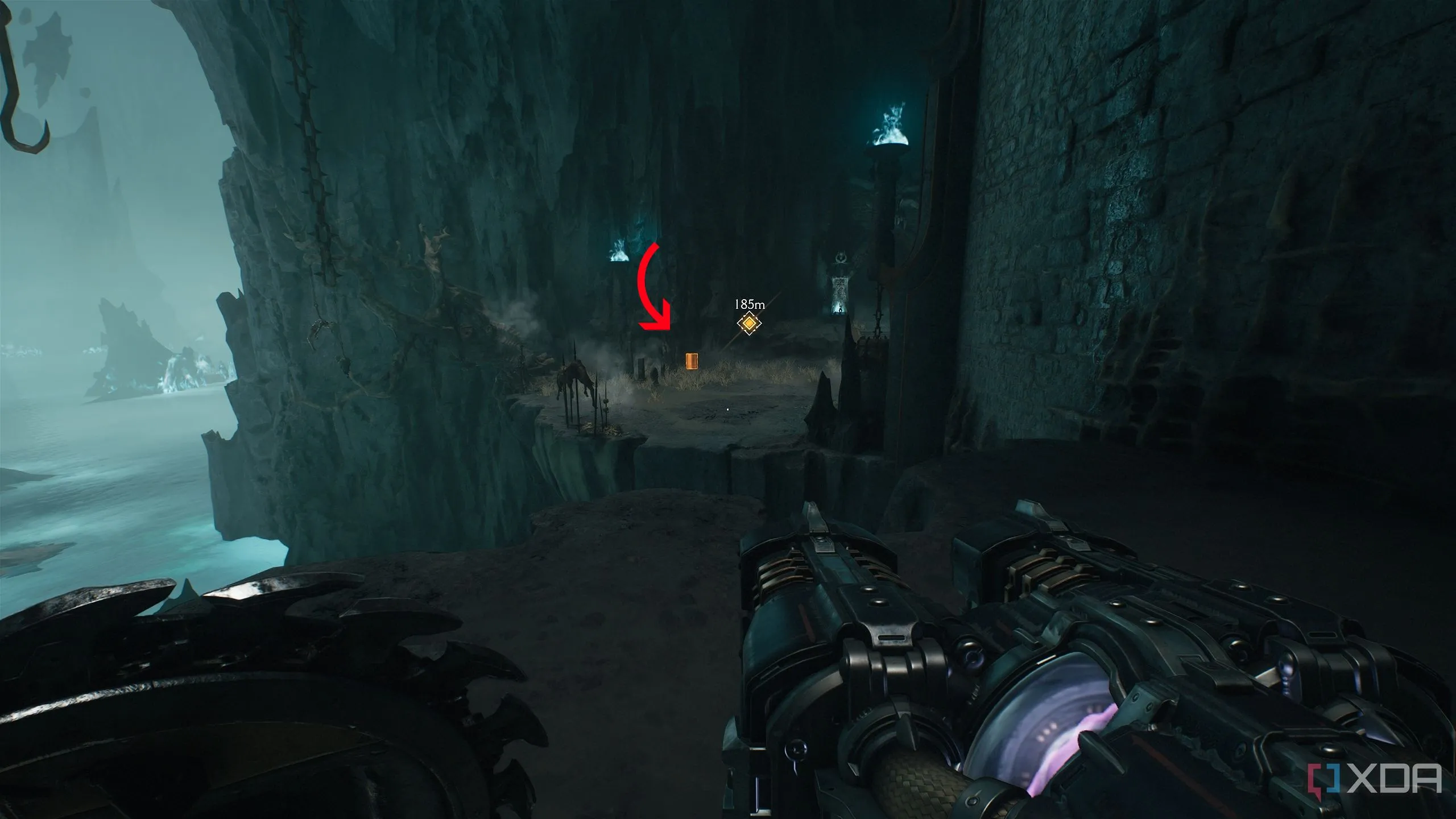 Trang Codex ở phía xa trong Chapter 19 Doom: The Dark Ages, cung cấp thông tin về Harbor of Souls