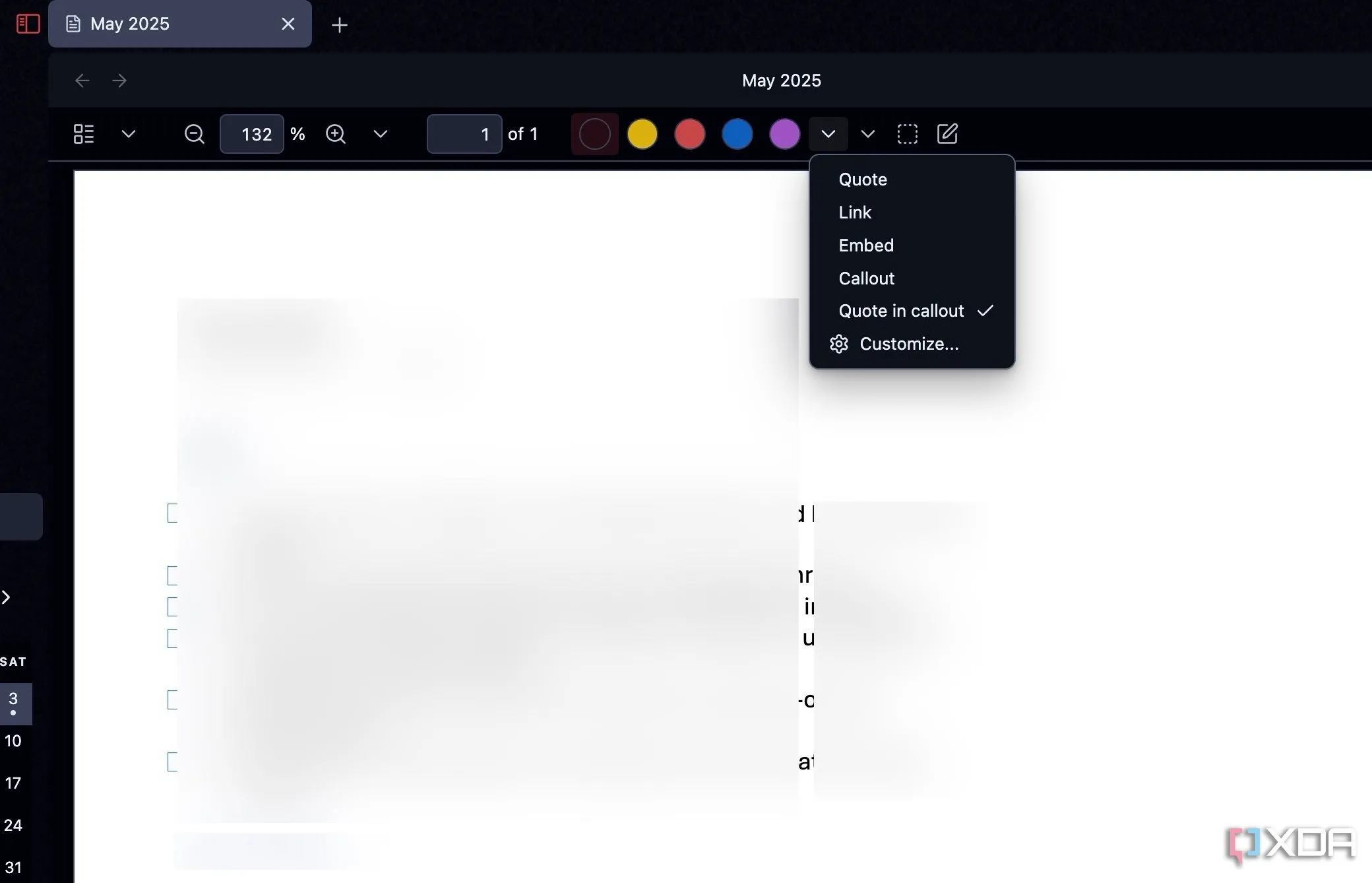 Trình chỉnh sửa và xem tài liệu PDF trực tiếp trong Obsidian với plugin PDF++