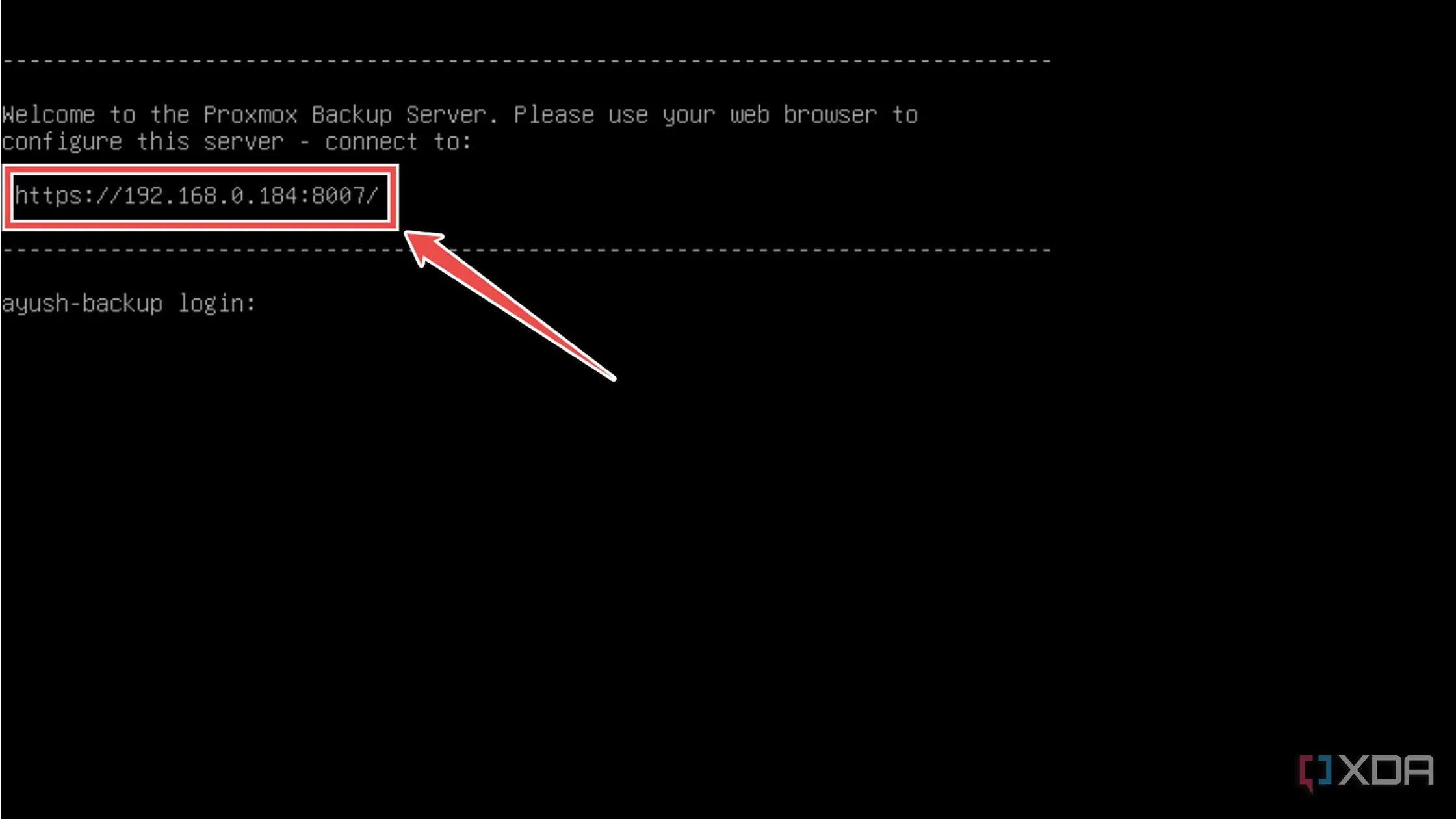 Truy cập giao diện quản lý web UI của Proxmox Backup Server qua trình duyệt