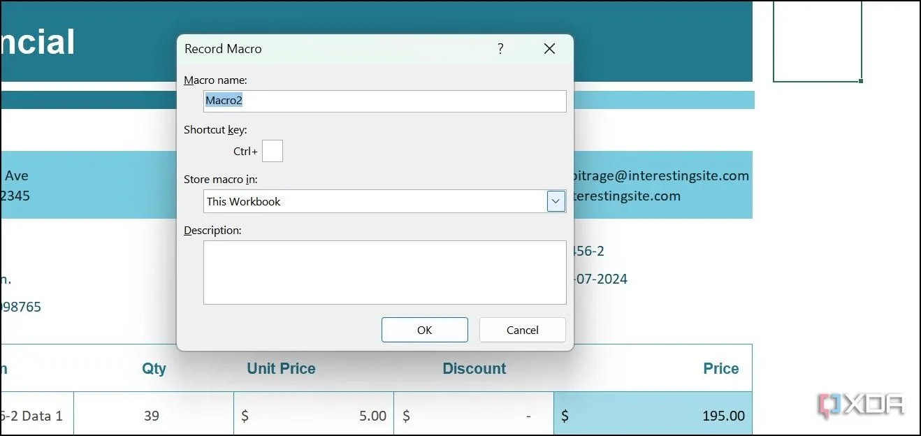 Tự động hóa tác vụ trong Excel mà không cần mã hóa phức tạp