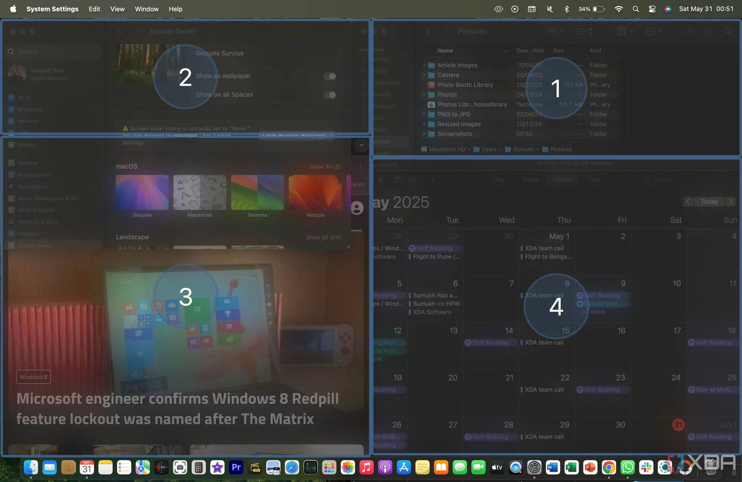 Tùy chỉnh và sắp xếp bố cục cửa sổ bằng MacsyZones trên macOS