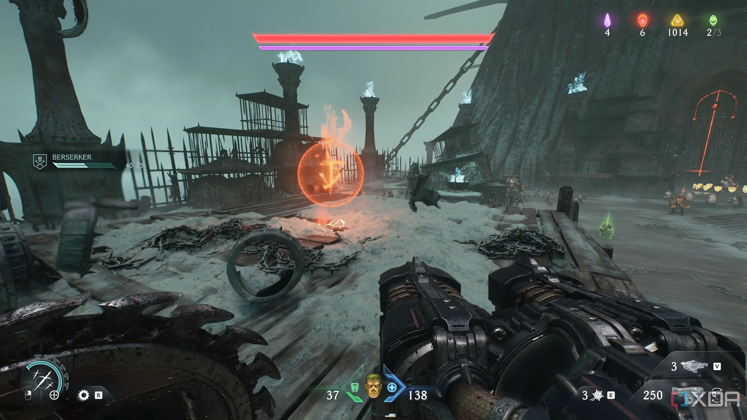 Vật phẩm Berserk cuối cùng để hoàn thành thử thách trong Chapter 19 Doom: The Dark Ages