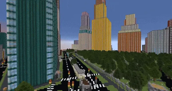 Video minh họa công cụ Arnis tự động chuyển đổi dữ liệu OpenStreetMap thành thế giới Minecraft chân thực