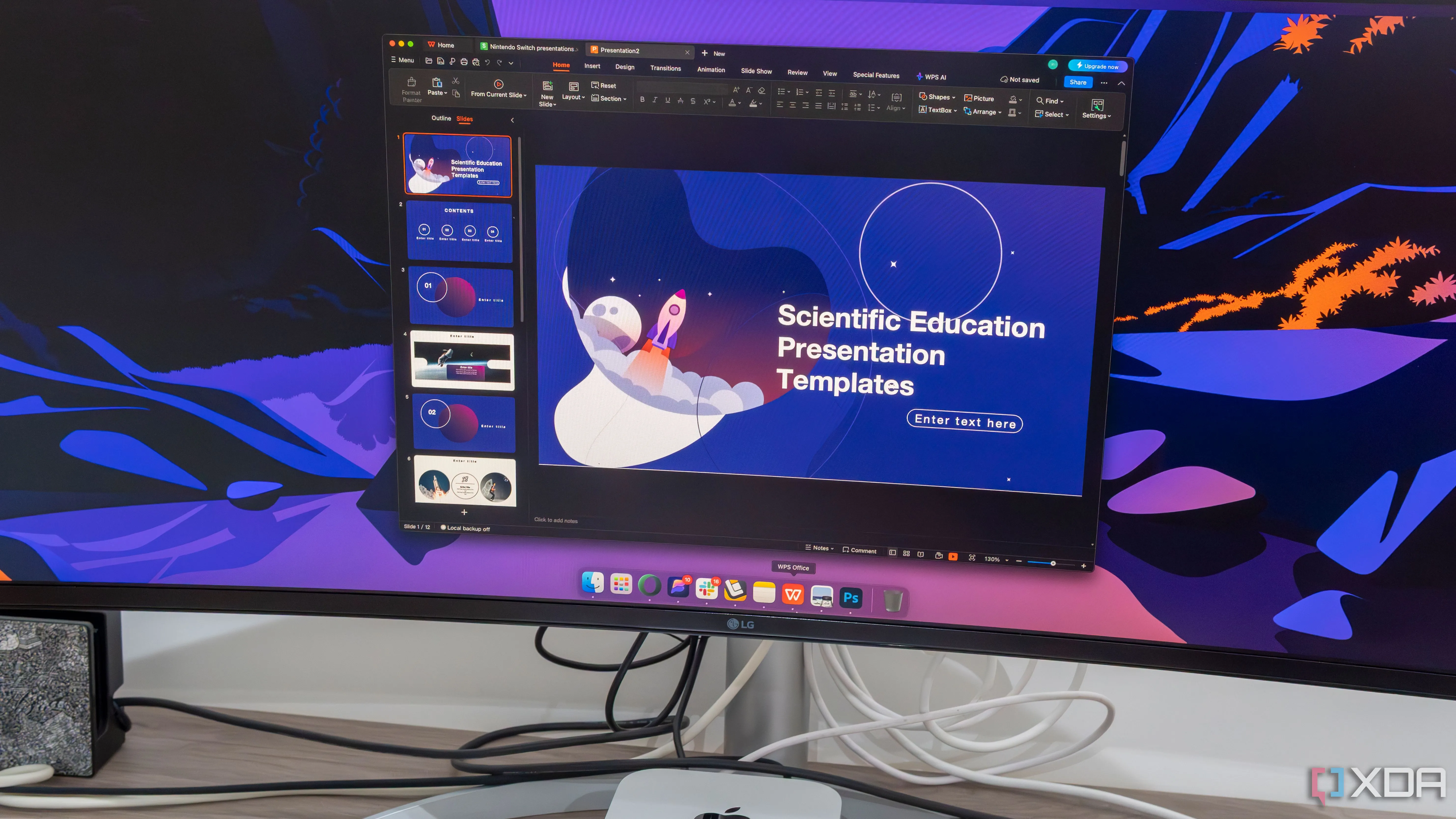 WPS Office hoạt động trên macOS, một trong những lựa chọn thay thế Microsoft Office