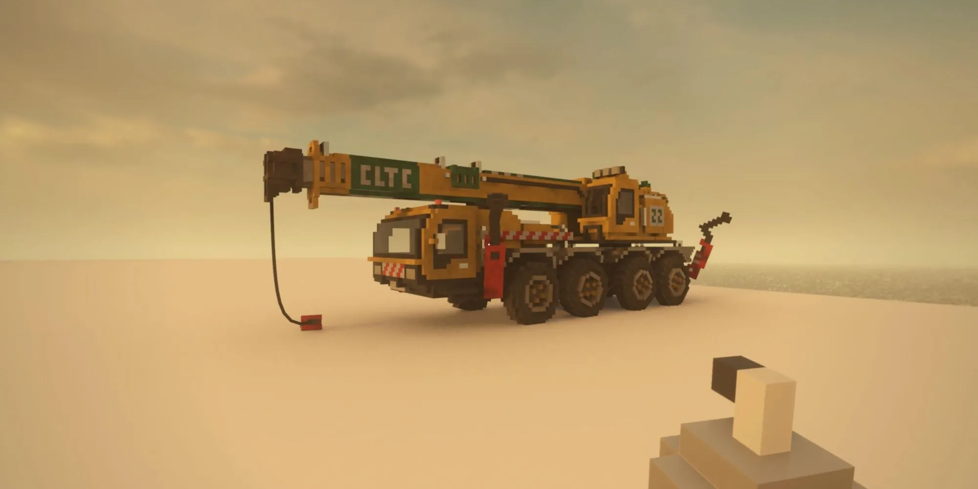 Xe tải tiện ích trong game sandbox phá hủy Teardown